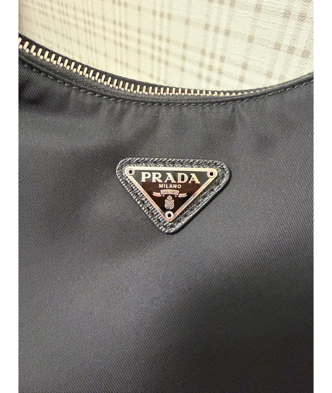 PRADA Черная сумка через плечо, фото 4