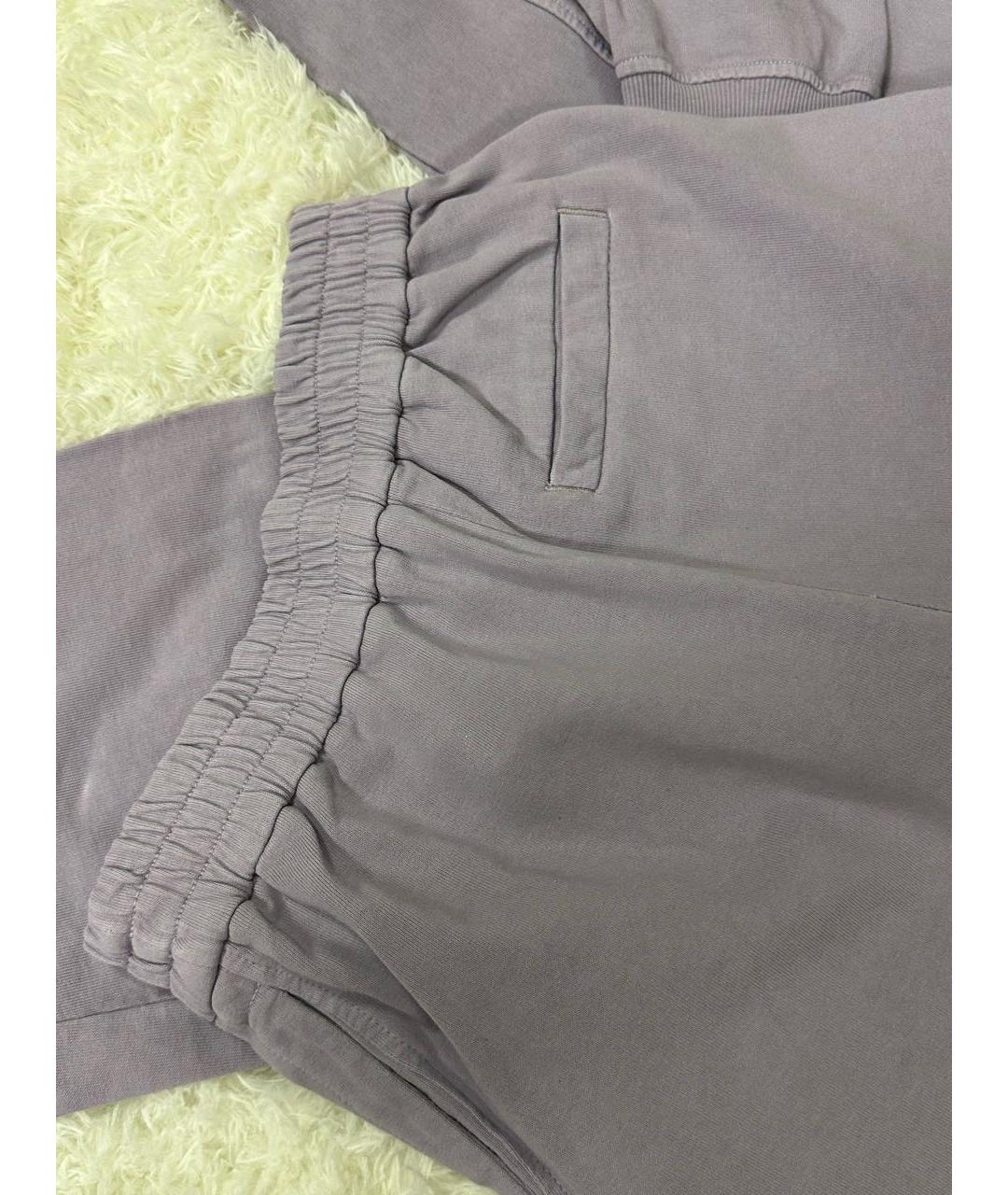BRUNELLO CUCINELLI Фиолетовый хлопковый костюм с брюками, фото 6