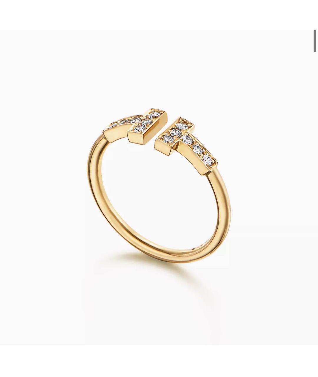 TIFFANY&CO Золотое кольцо из желтого золота, фото 5