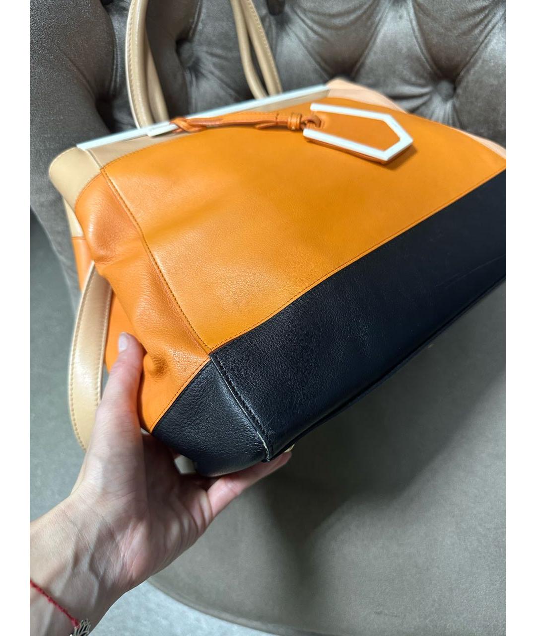 FENDI Мульти кожаная сумка тоут, фото 3