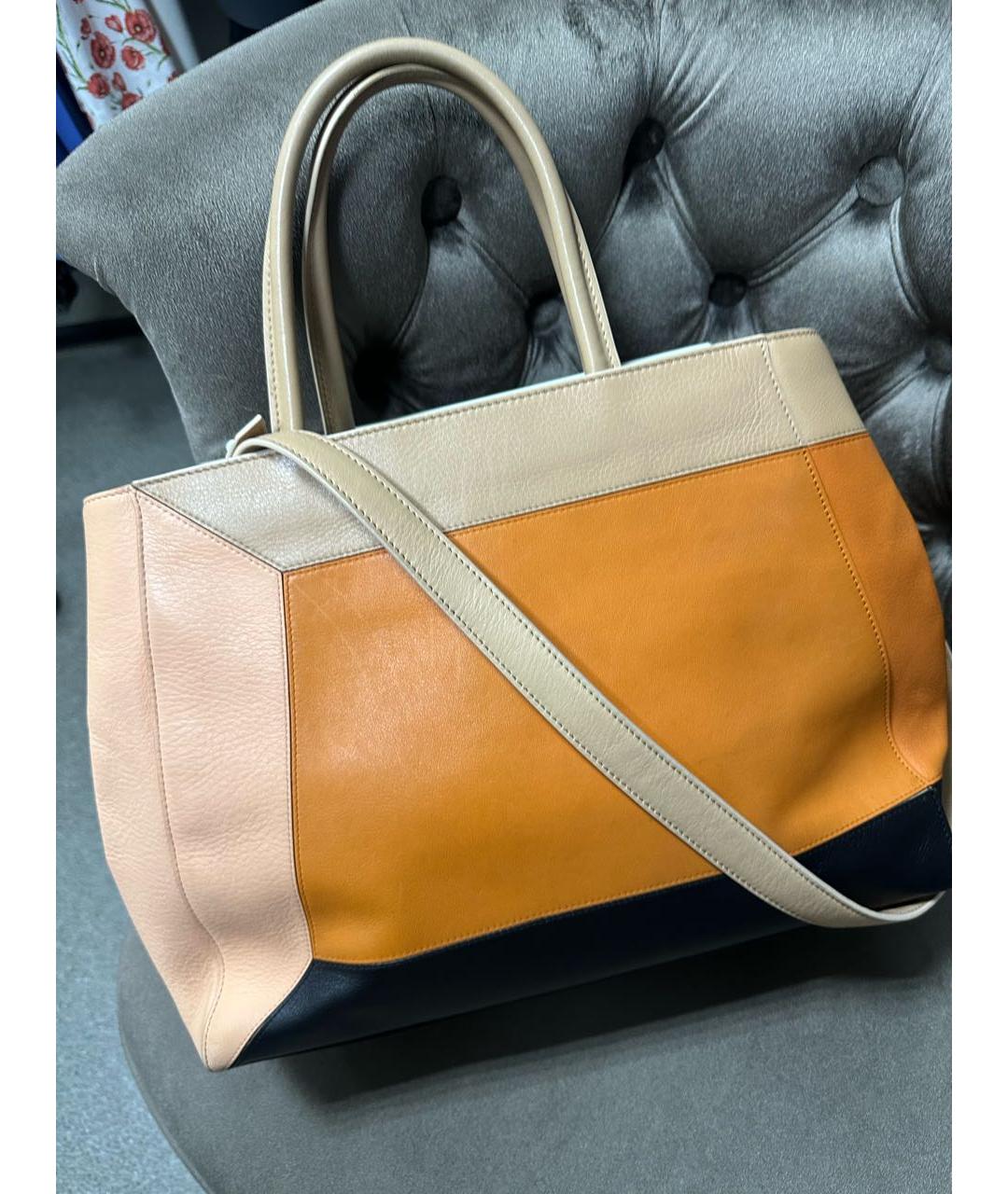 FENDI Мульти кожаная сумка тоут, фото 5
