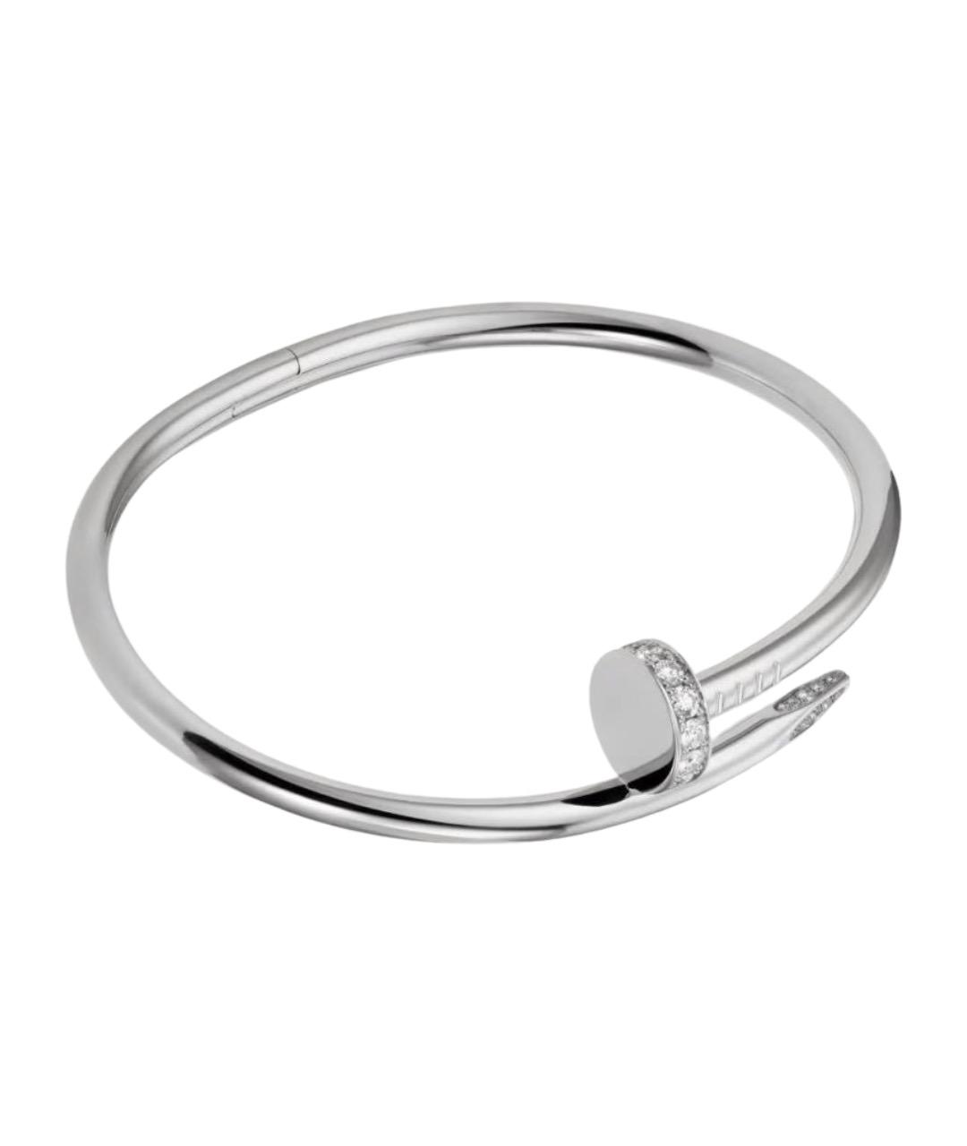 CARTIER Белый браслет из белого золота, фото 1
