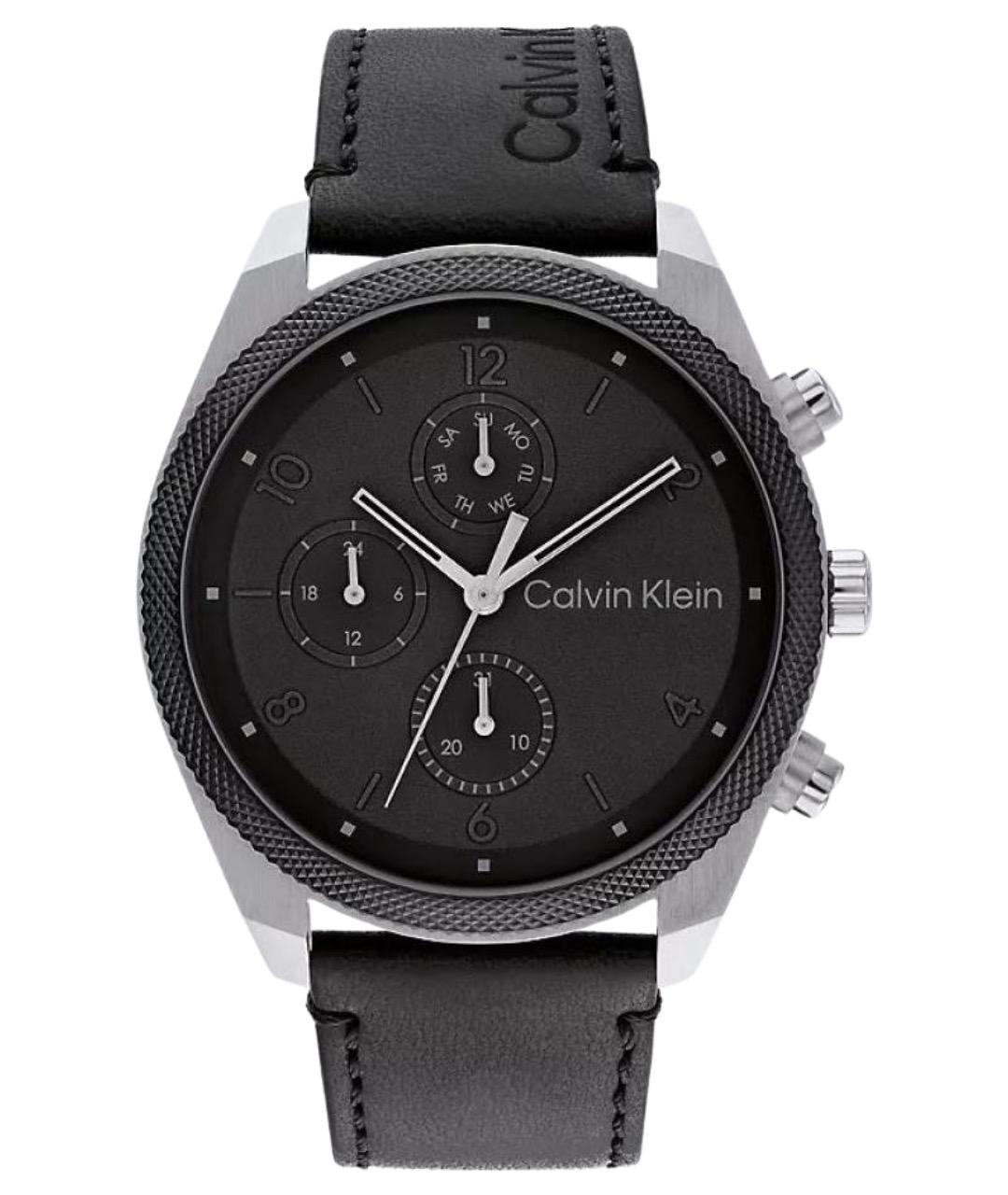 CALVIN KLEIN Черные часы, фото 1