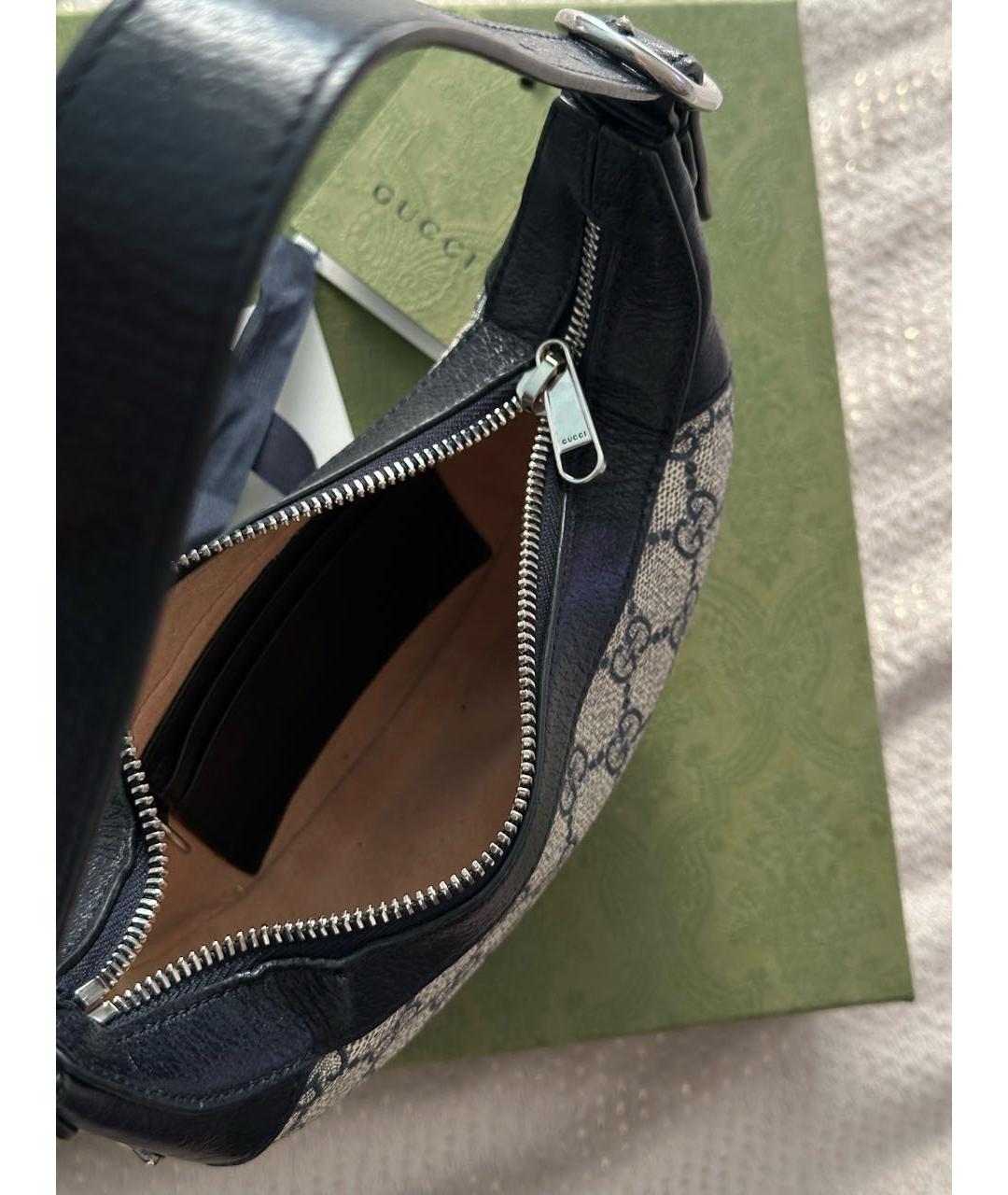 GUCCI Мульти тканевая сумка с короткими ручками, фото 3