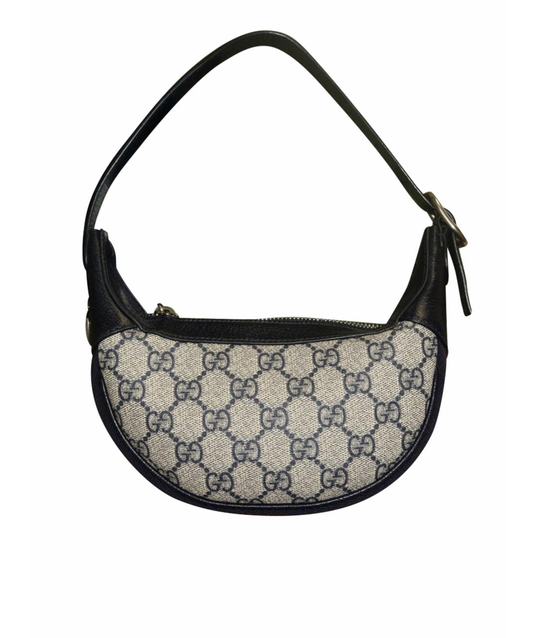 GUCCI Мульти тканевая сумка с короткими ручками, фото 1