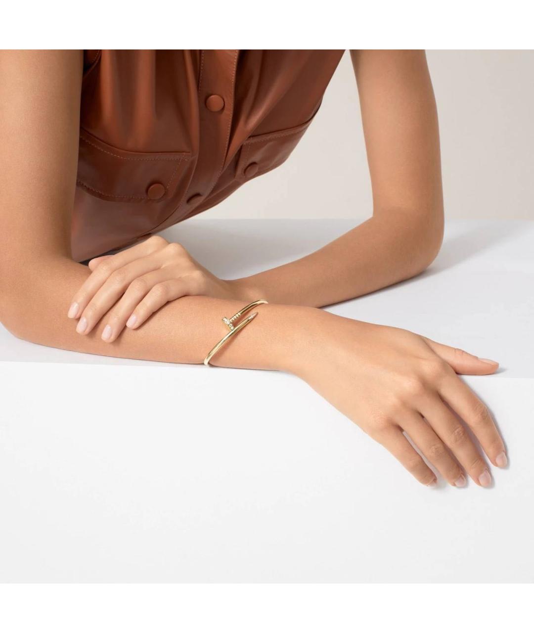 CARTIER Желтый браслет из желтого золота, фото 3