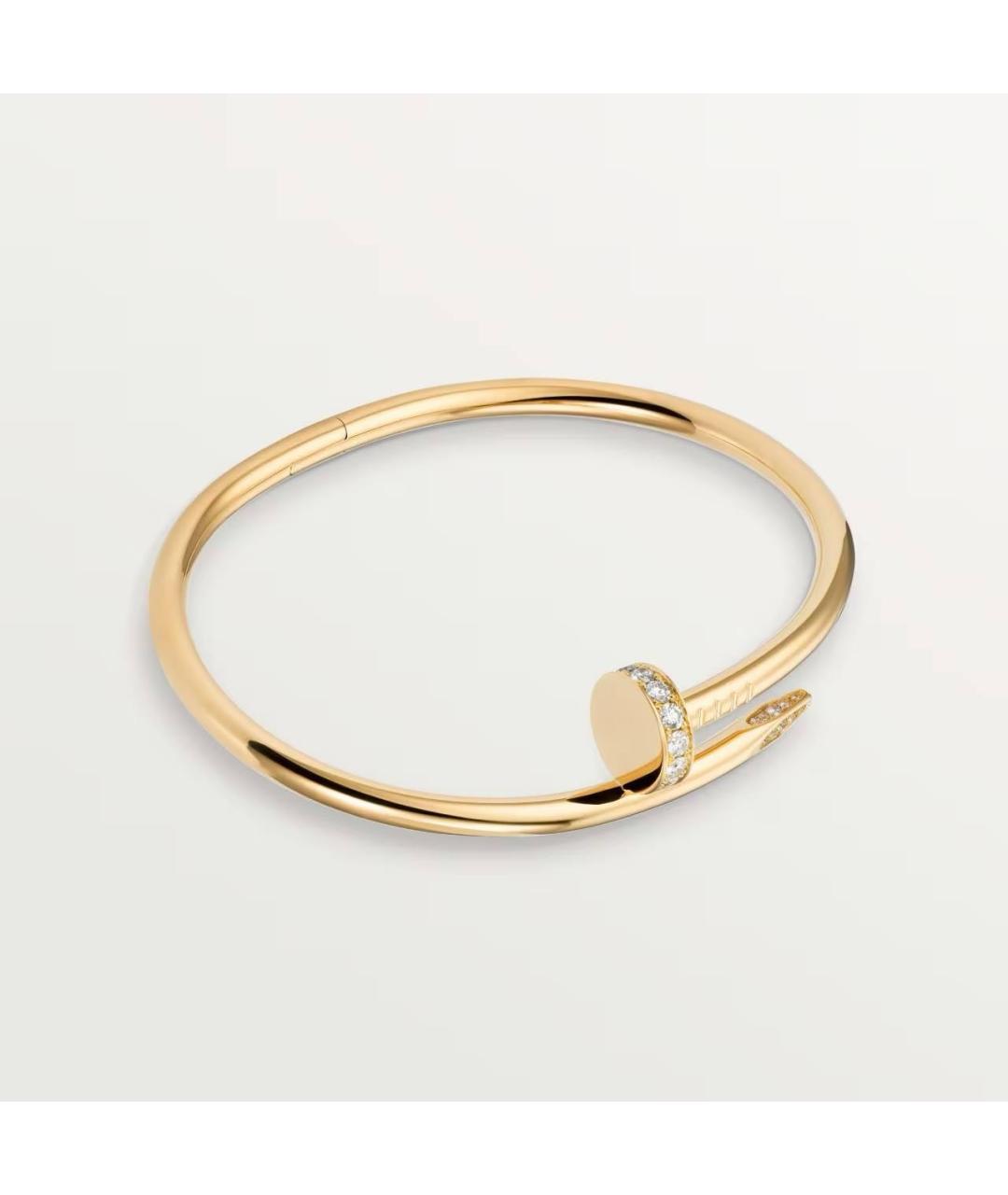 CARTIER Желтый браслет из желтого золота, фото 4