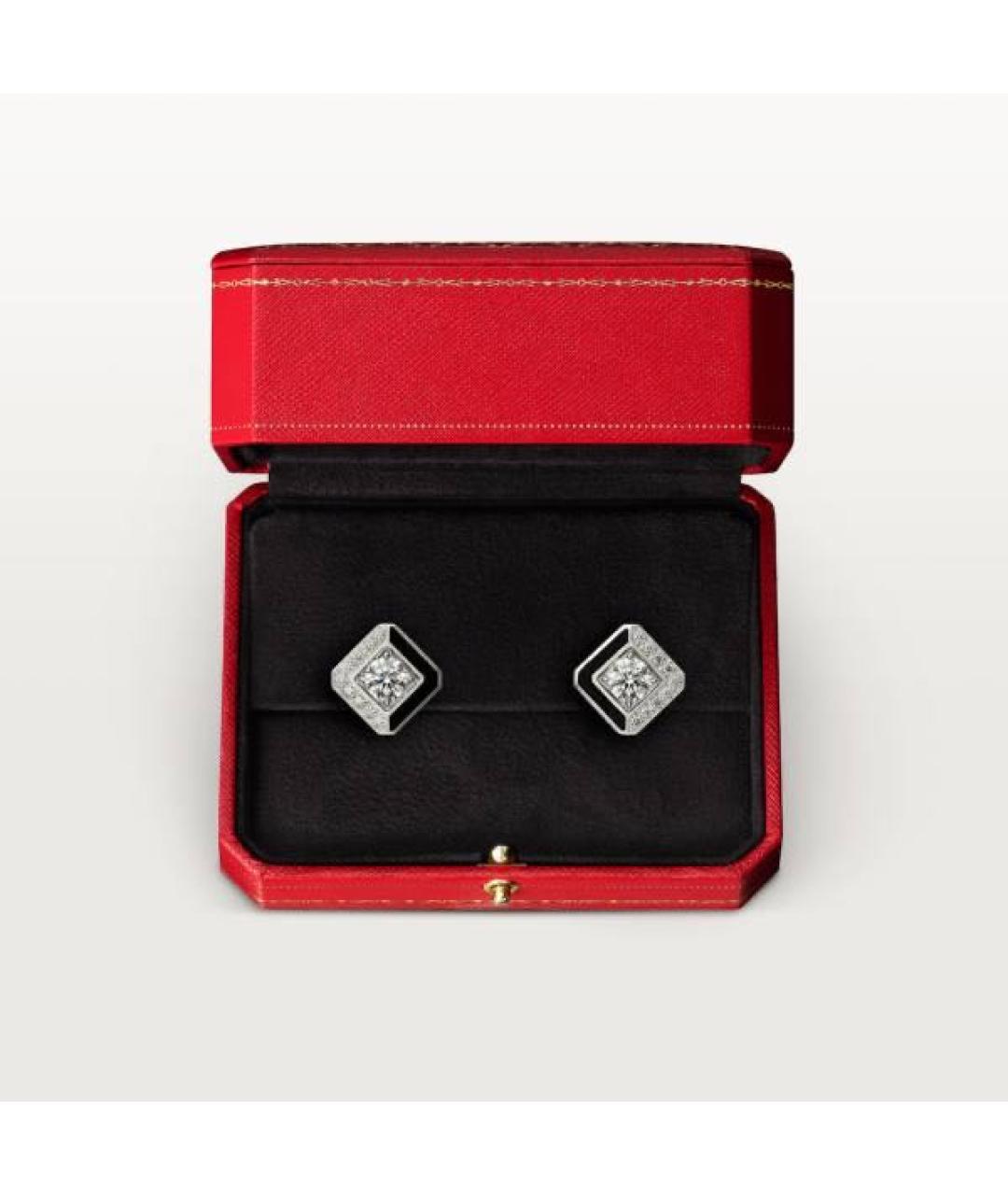 CARTIER Серьги из белого золота, фото 4