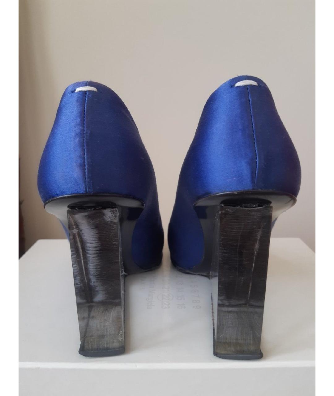 MAISON MARGIELA Синие туфли, фото 4