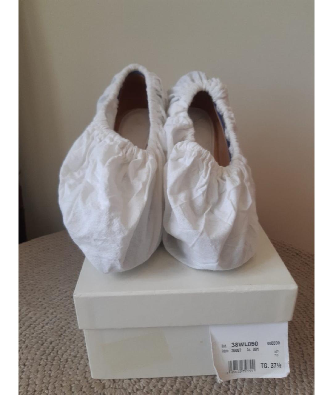 MAISON MARGIELA Синие туфли, фото 9