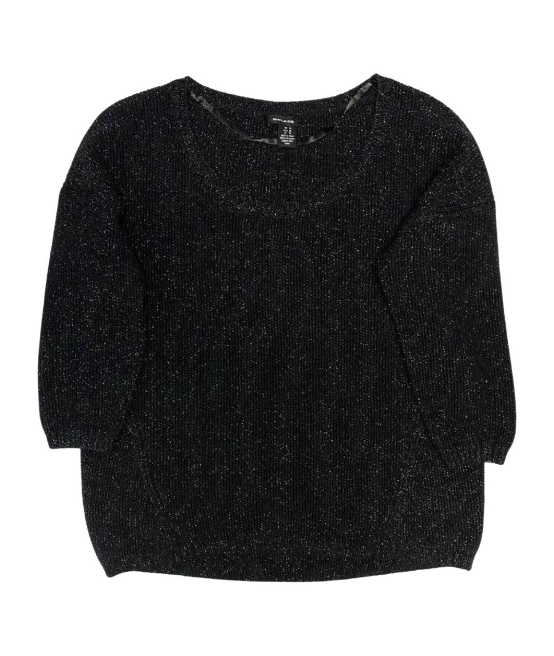 DKNY Черный хлопковый джемпер / свитер, фото 1