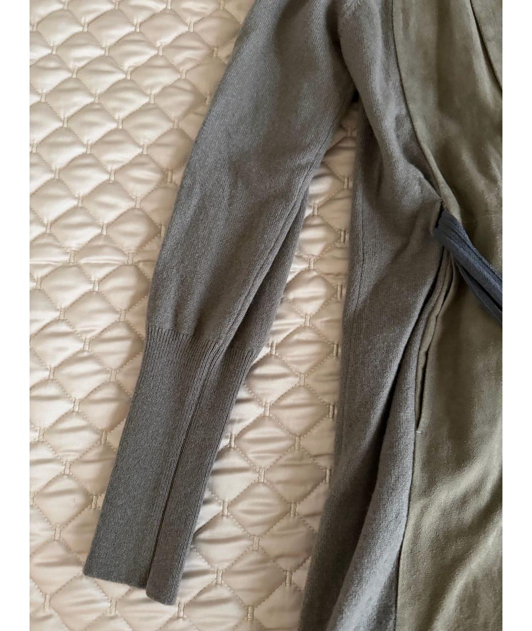 BRUNELLO CUCINELLI Антрацитовый кашемировый кардиган, фото 4