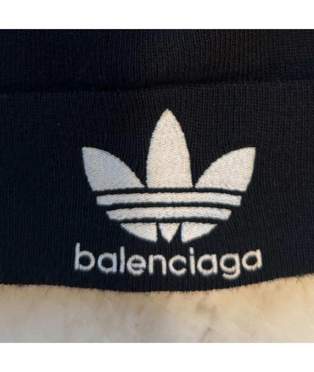 BALENCIAGA Черная шапка, фото 3