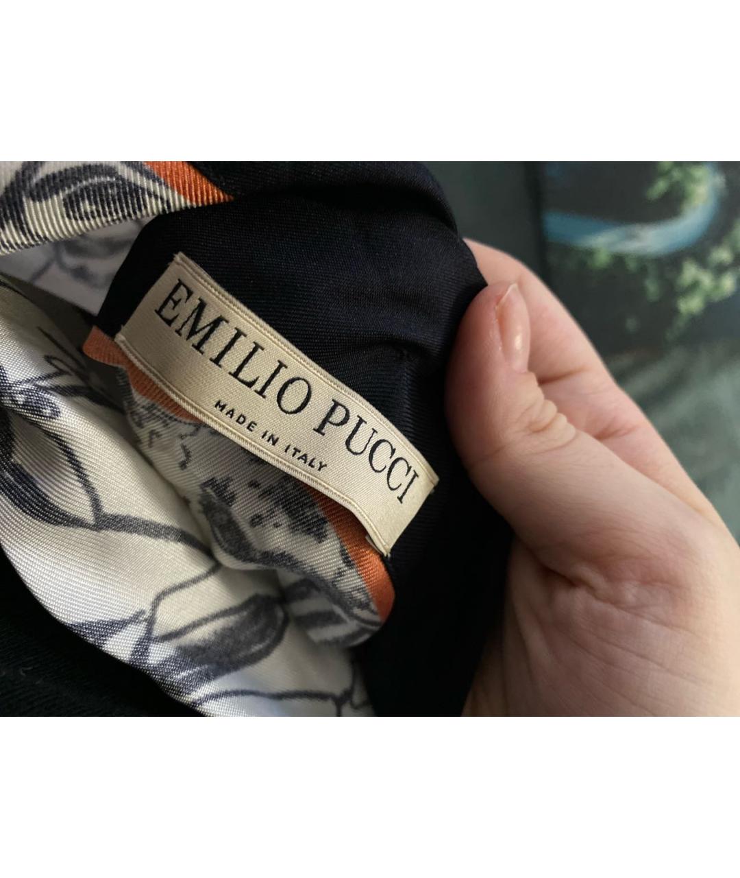 EMILIO PUCCI Мульти шелковая блузы, фото 2