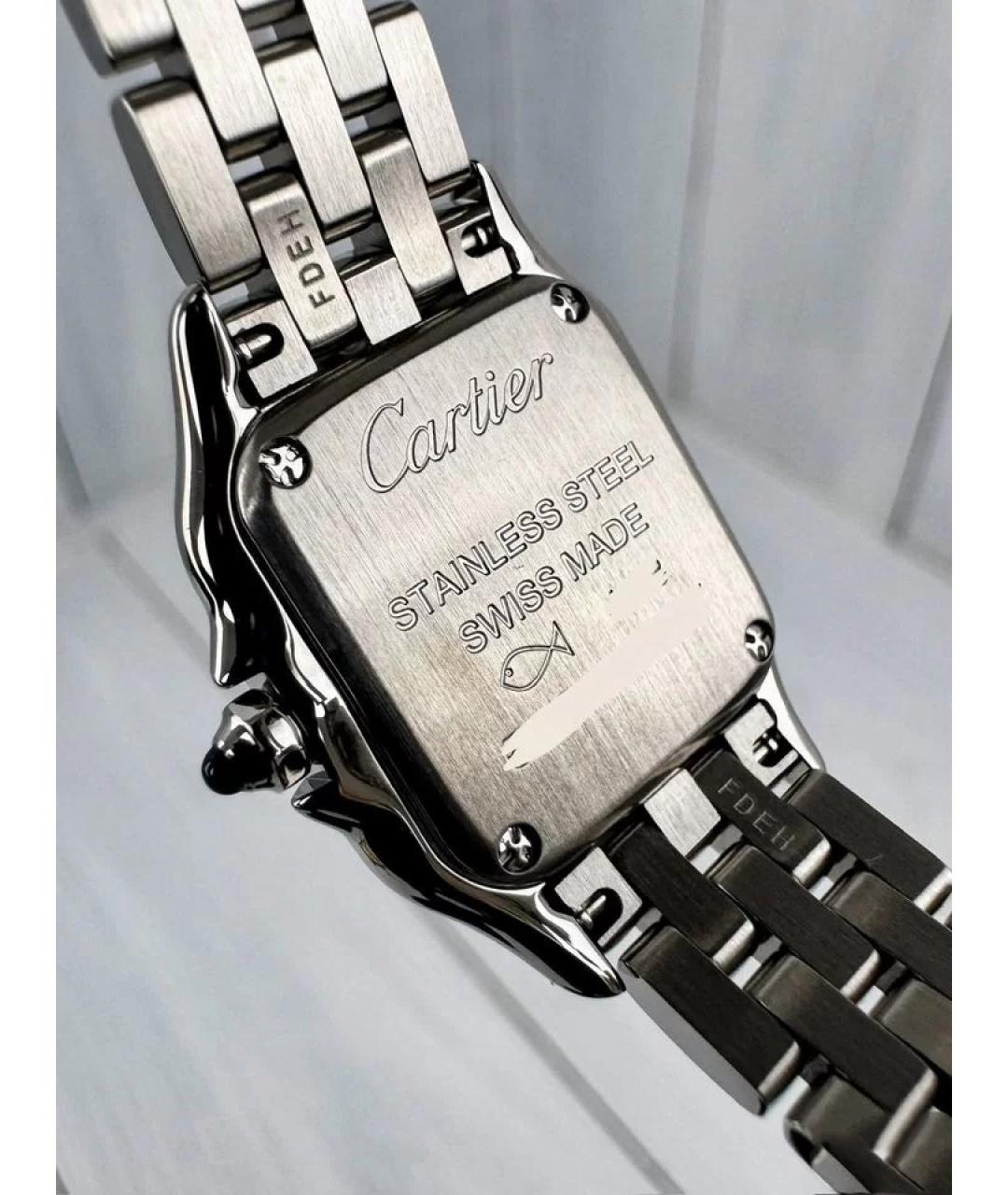 CARTIER Белые часы, фото 6