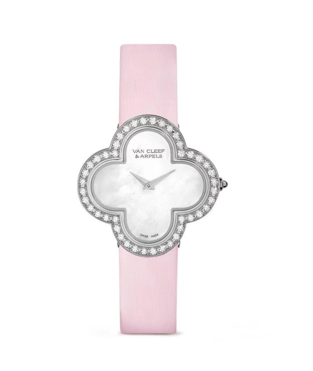 VAN CLEEF & ARPELS Белые часы из белого золота, фото 5