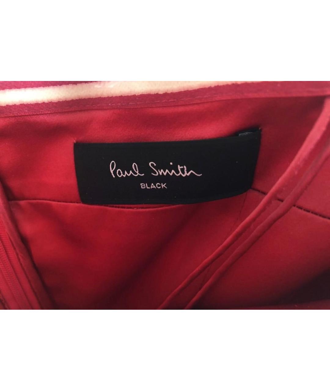 PAUL SMITH Розовое шелковое вечернее платье, фото 3