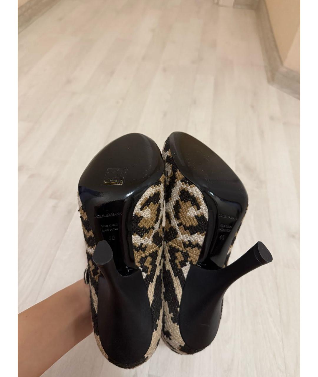 DOLCE&GABBANA Кожаные туфли, фото 4