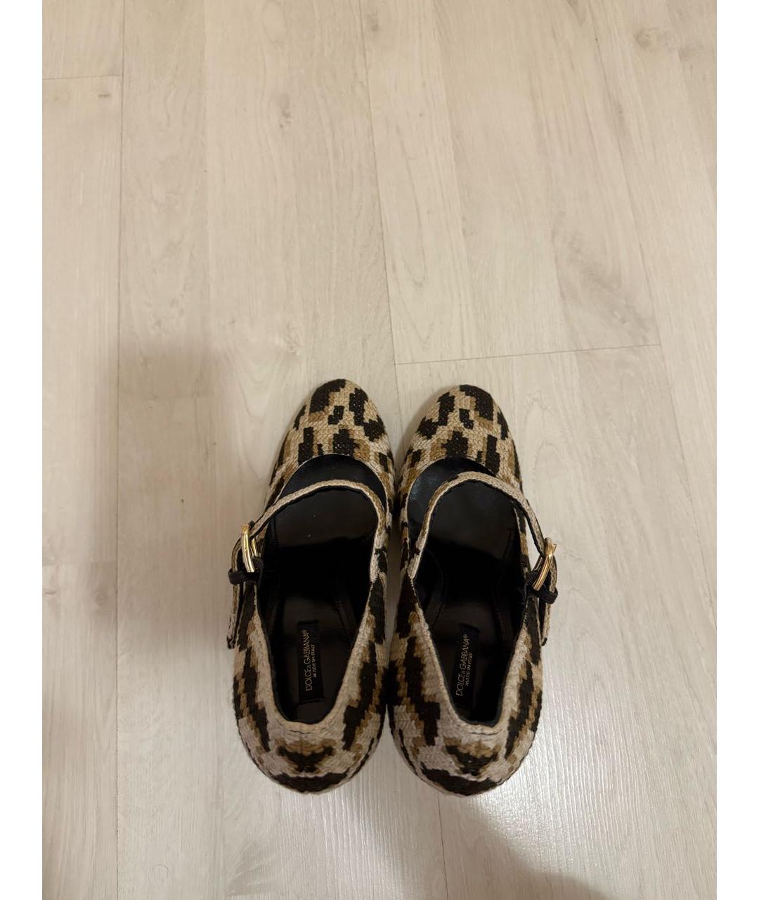 DOLCE&GABBANA Кожаные туфли, фото 3
