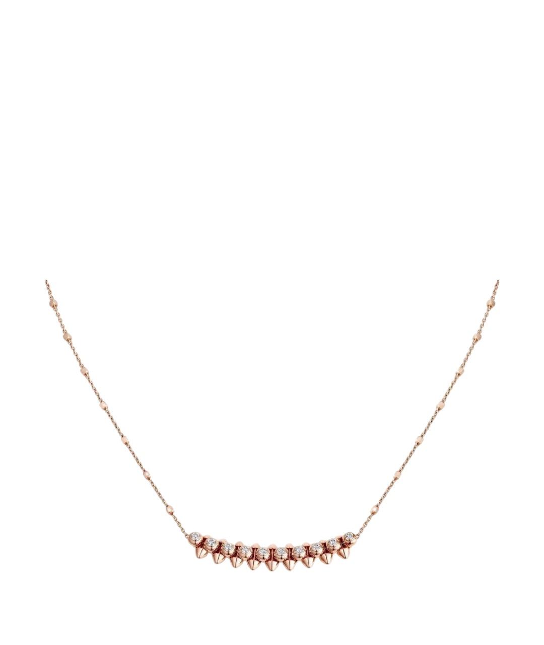 CARTIER Розовое колье из розового золота, фото 1