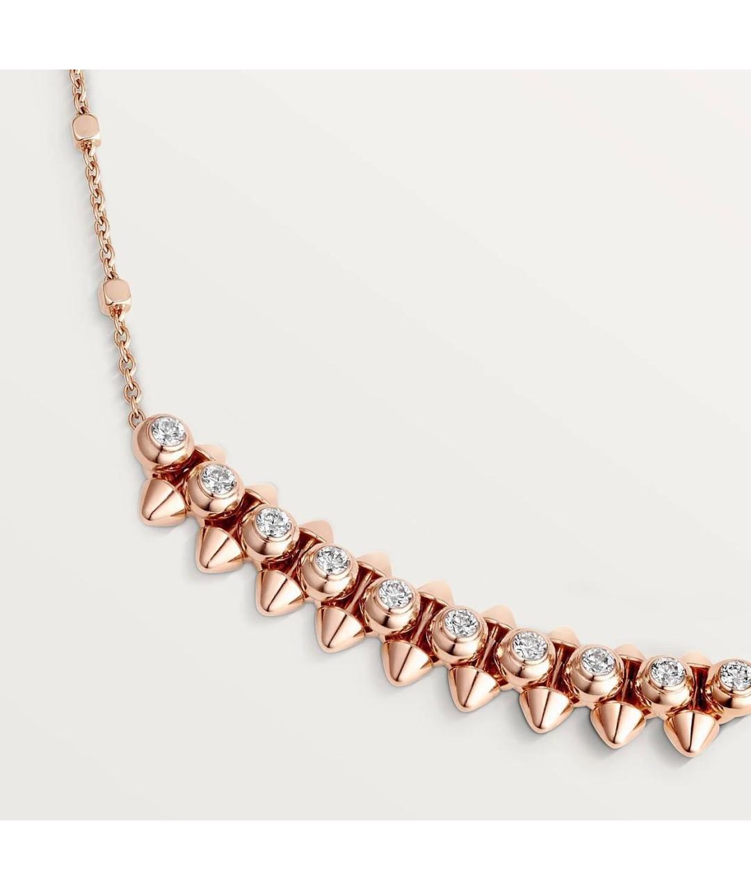 CARTIER Розовое колье из розового золота, фото 2