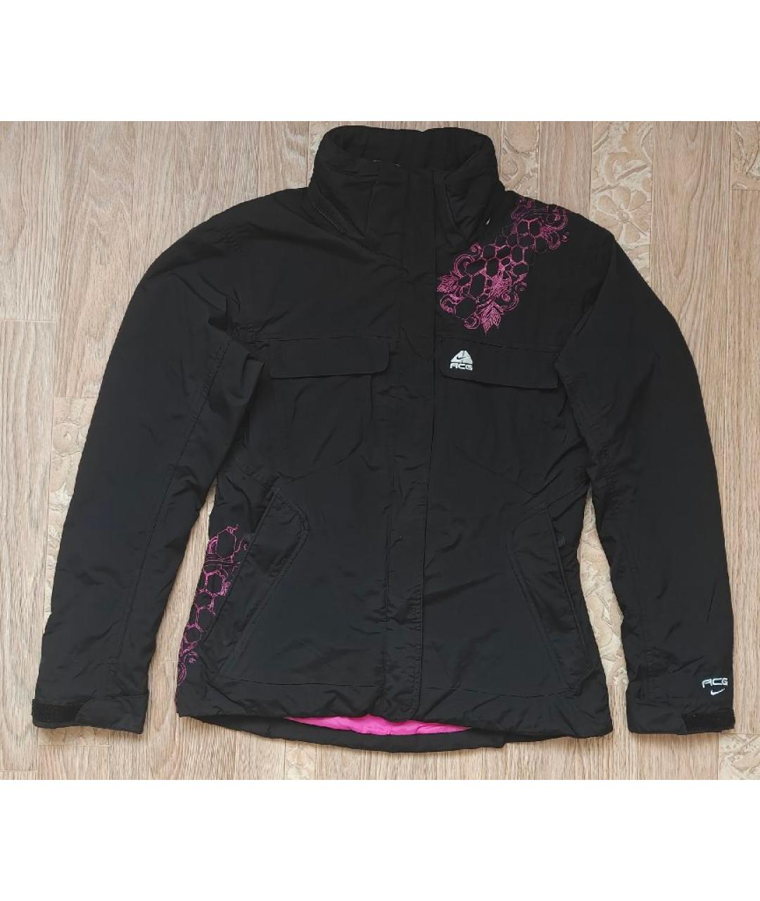 NIKE ACG Черная полиэстеровая спортивная куртка, фото 8