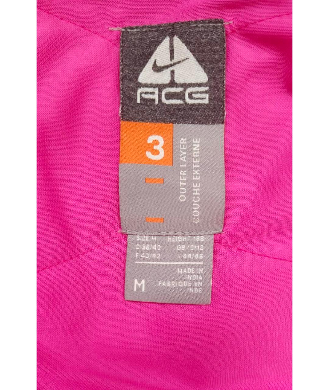 NIKE ACG Черная полиэстеровая спортивная куртка, фото 3