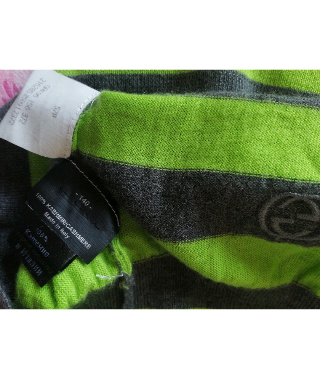 GUCCI Кашемировый кардиган, фото 5