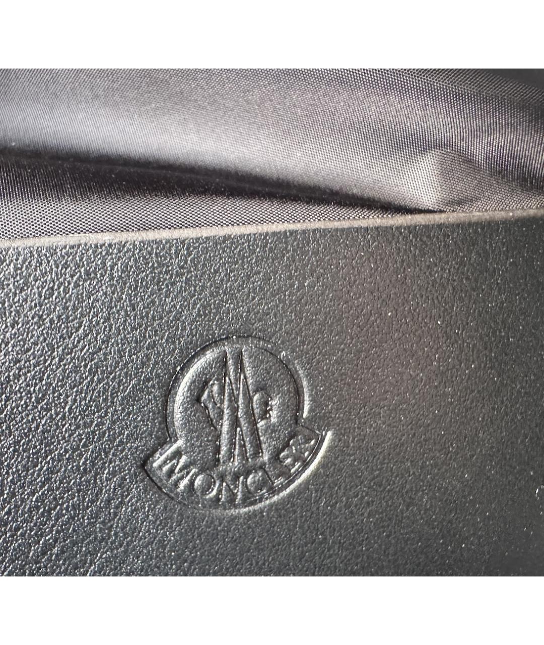 MONCLER Розовая синтетическая сумка через плечо, фото 7
