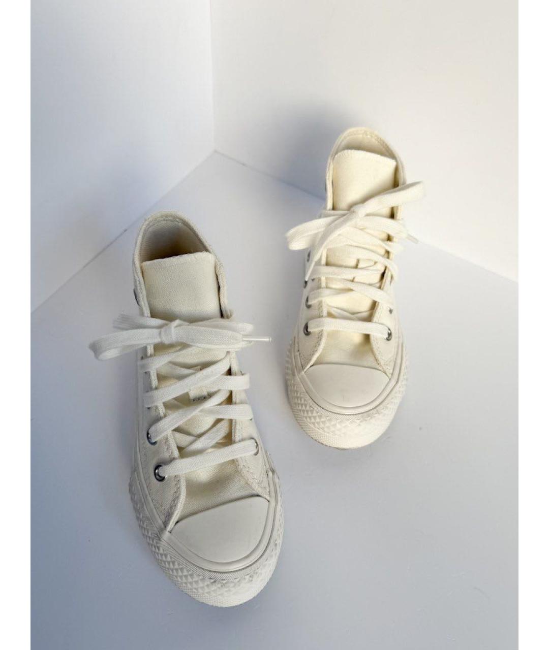 CONVERSE Белые текстильные кеды, фото 2