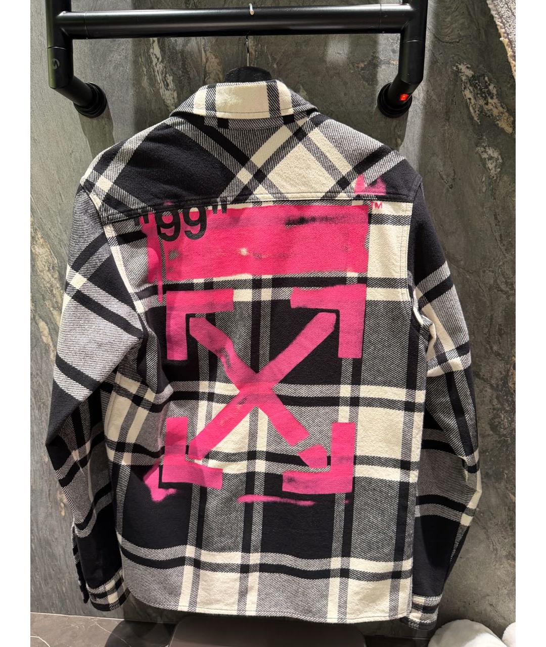 OFF-WHITE Хлопко-полиэстеровая кэжуал рубашка, фото 2