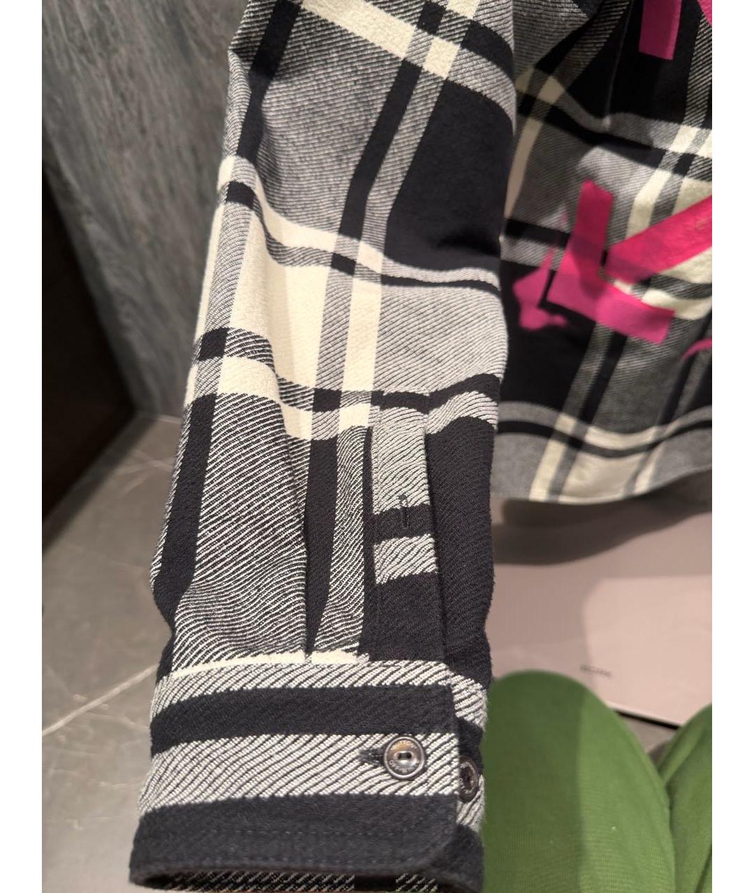 OFF-WHITE Хлопко-полиэстеровая кэжуал рубашка, фото 4