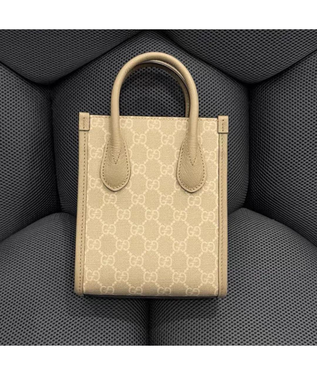 GUCCI Бежевая сумка через плечо, фото 3