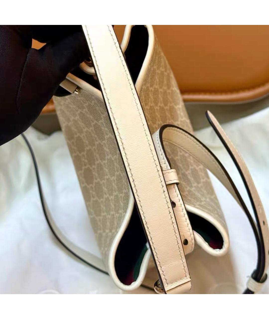 GUCCI Кожаная сумка через плечо, фото 6