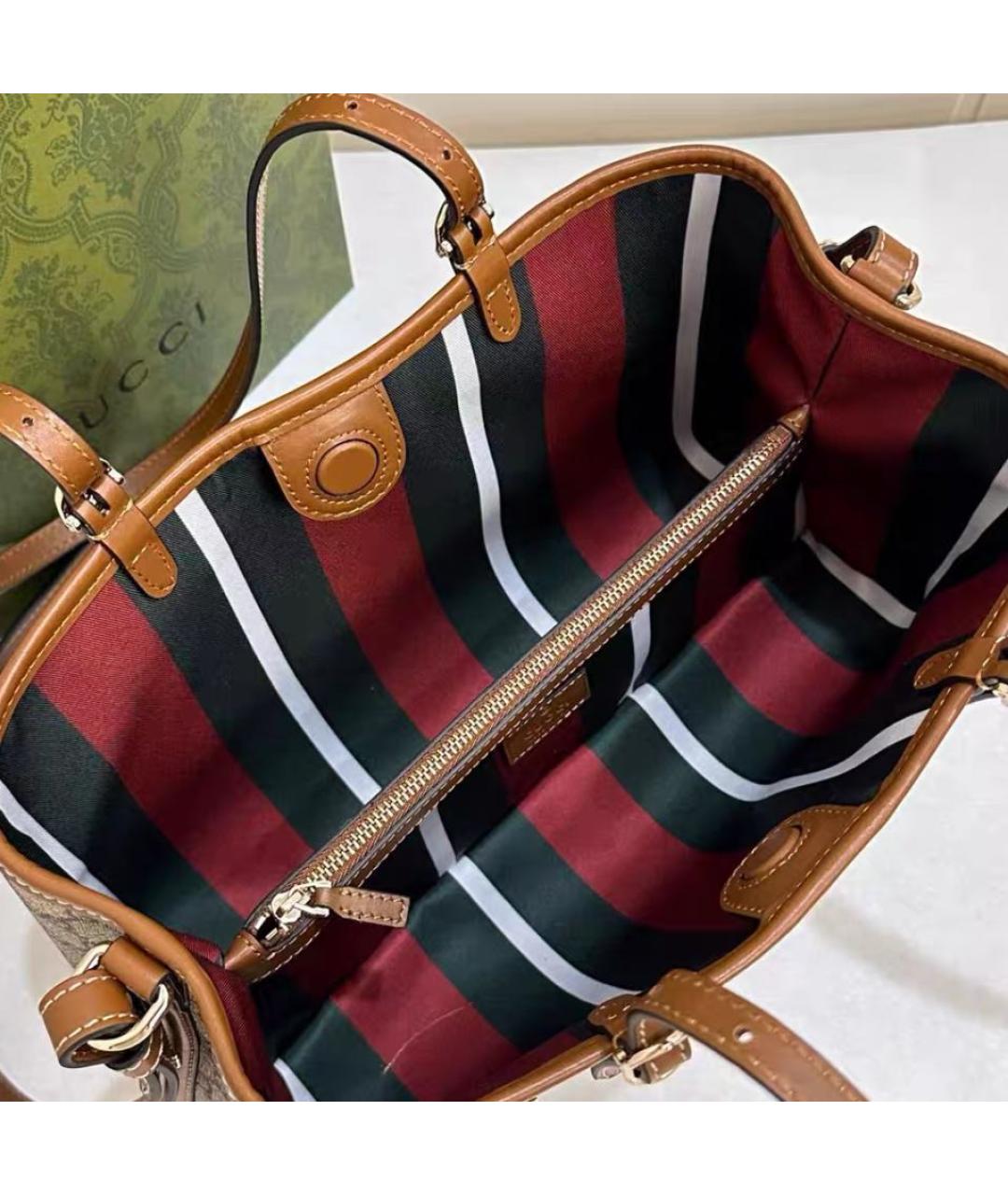 GUCCI Кожаная сумка через плечо, фото 6