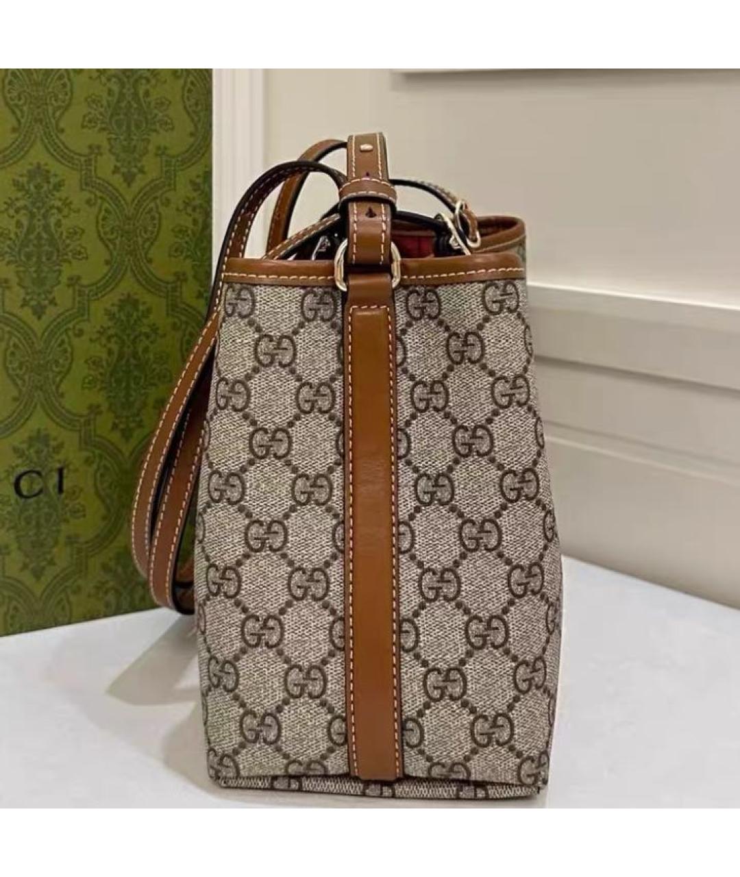 GUCCI Кожаная сумка через плечо, фото 3