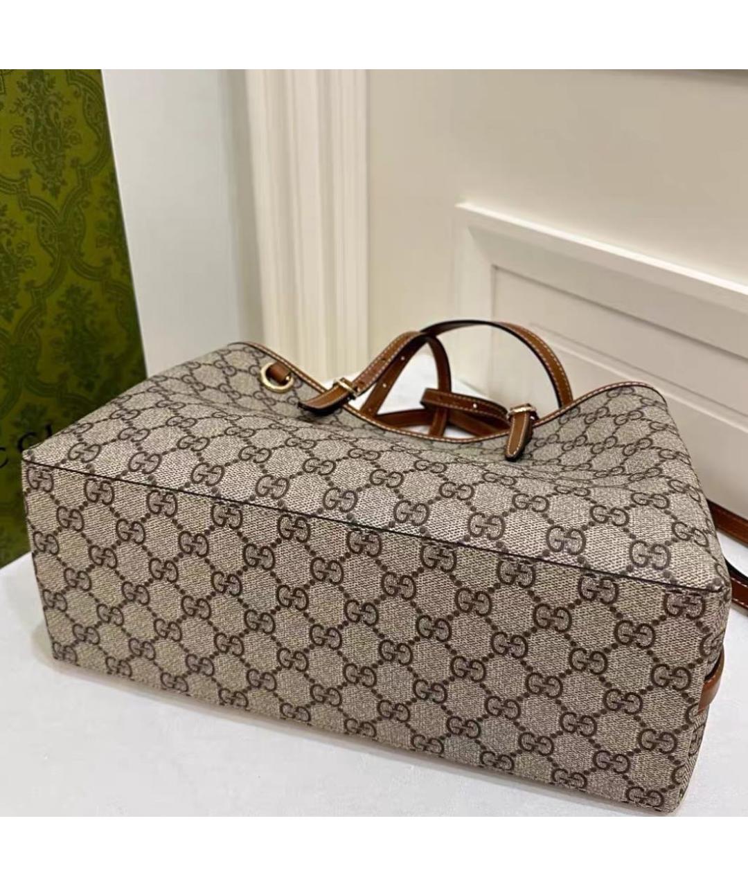GUCCI Кожаная сумка через плечо, фото 4