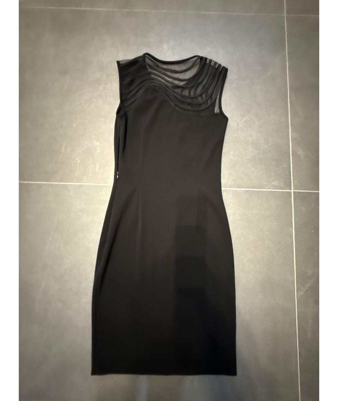 STELLA MCCARTNEY Черное полиэстеровое повседневное платье, фото 2