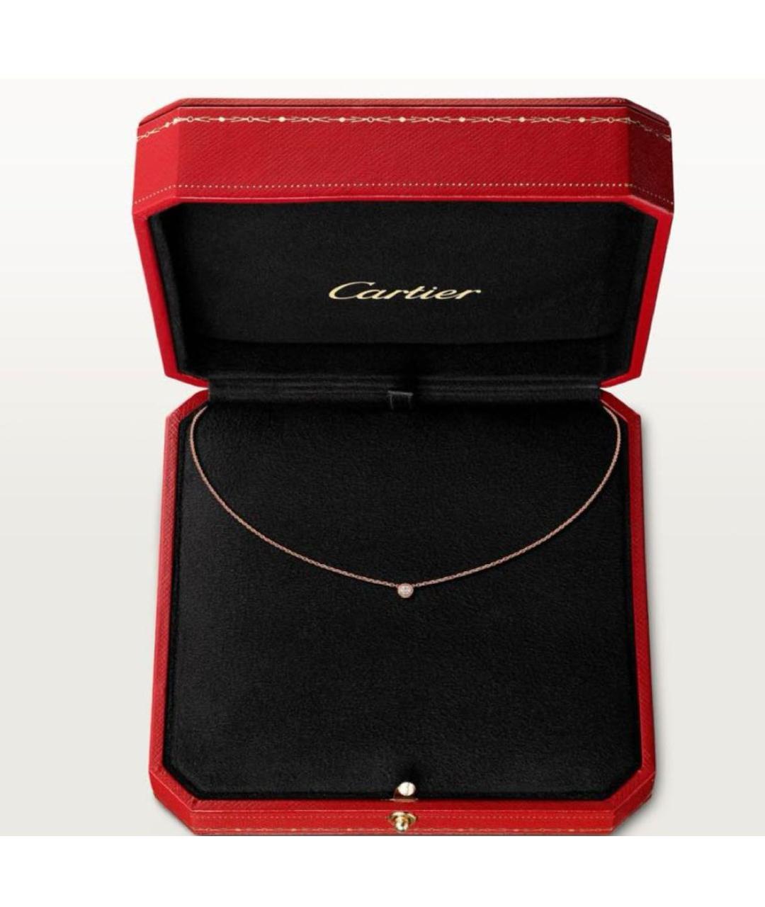 CARTIER Золотое колье из розового золота, фото 3