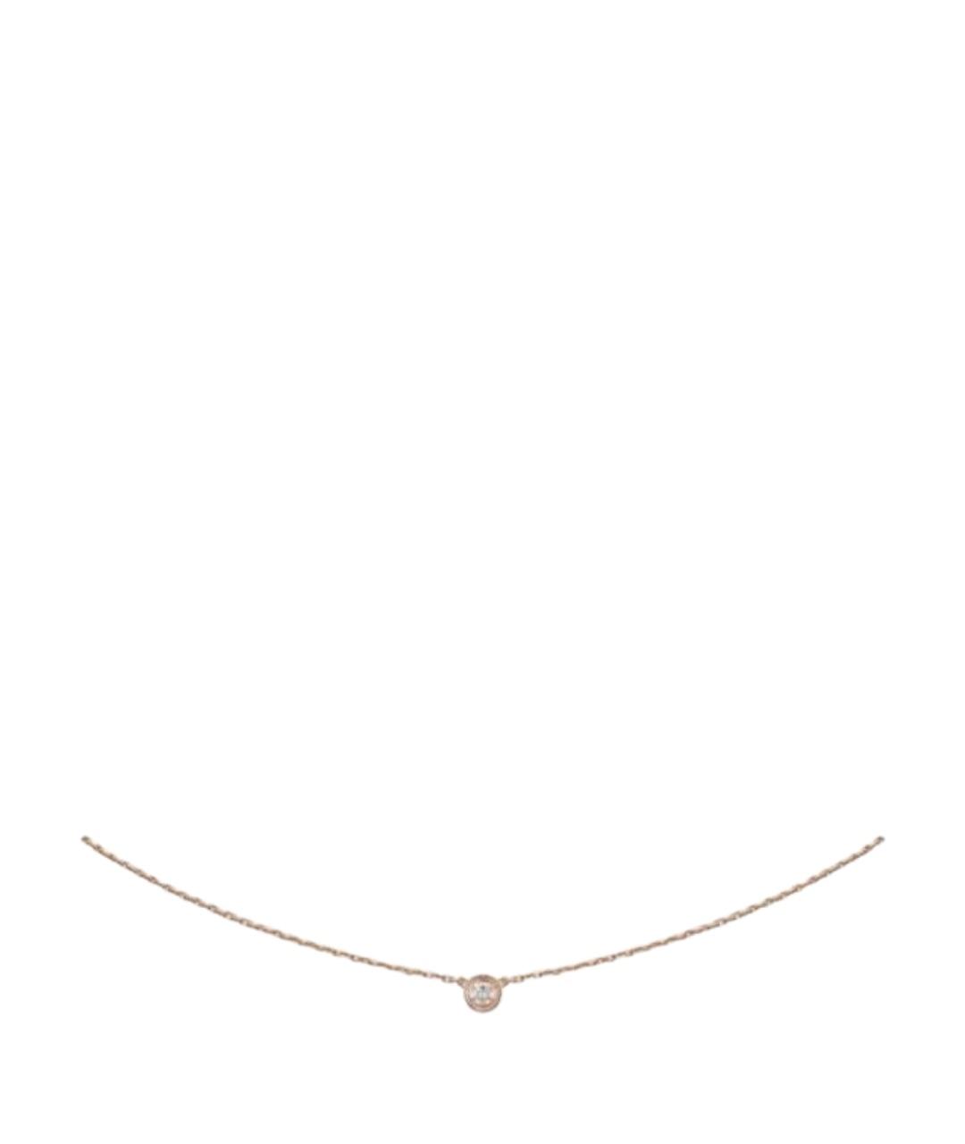 CARTIER Золотое колье из розового золота, фото 1