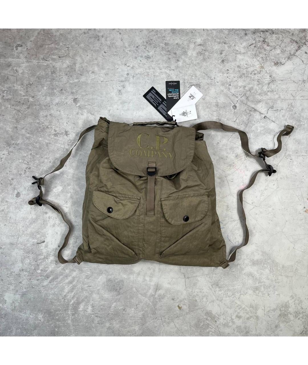 CP COMPANY Хаки рюкзак, фото 9