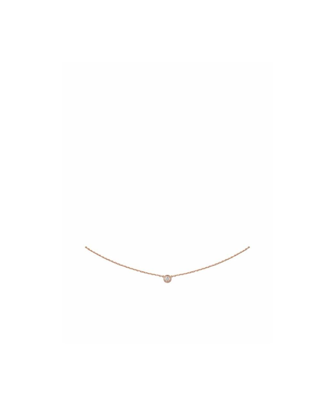 CARTIER Золотое колье из розового золота, фото 5