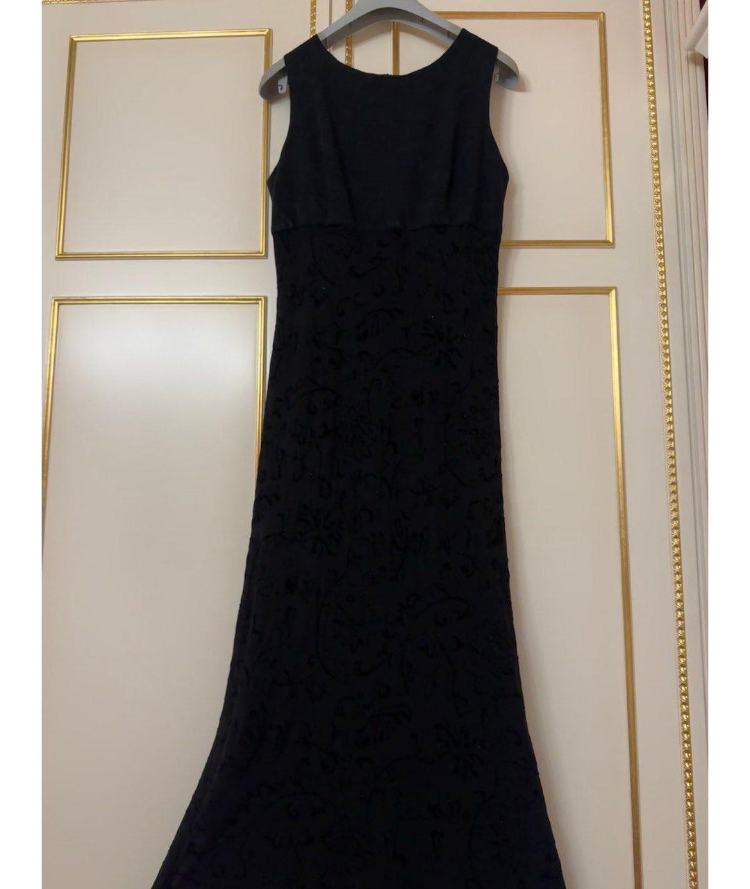 UNGARO Черное вечернее платье, фото 2