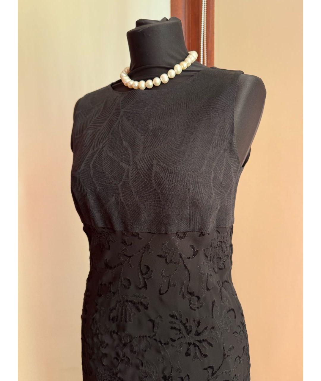 UNGARO Черное вечернее платье, фото 3