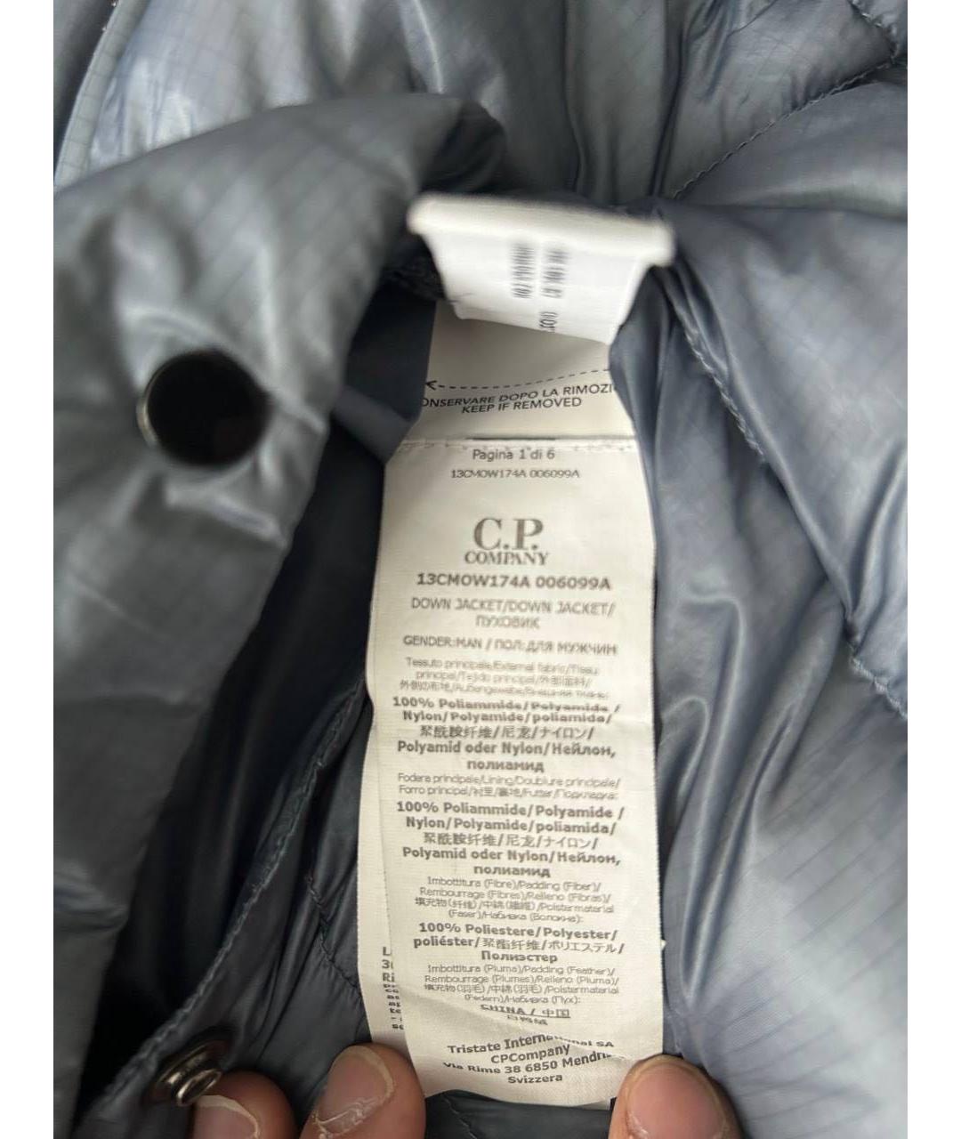 CP COMPANY Антрацитовая куртка, фото 4