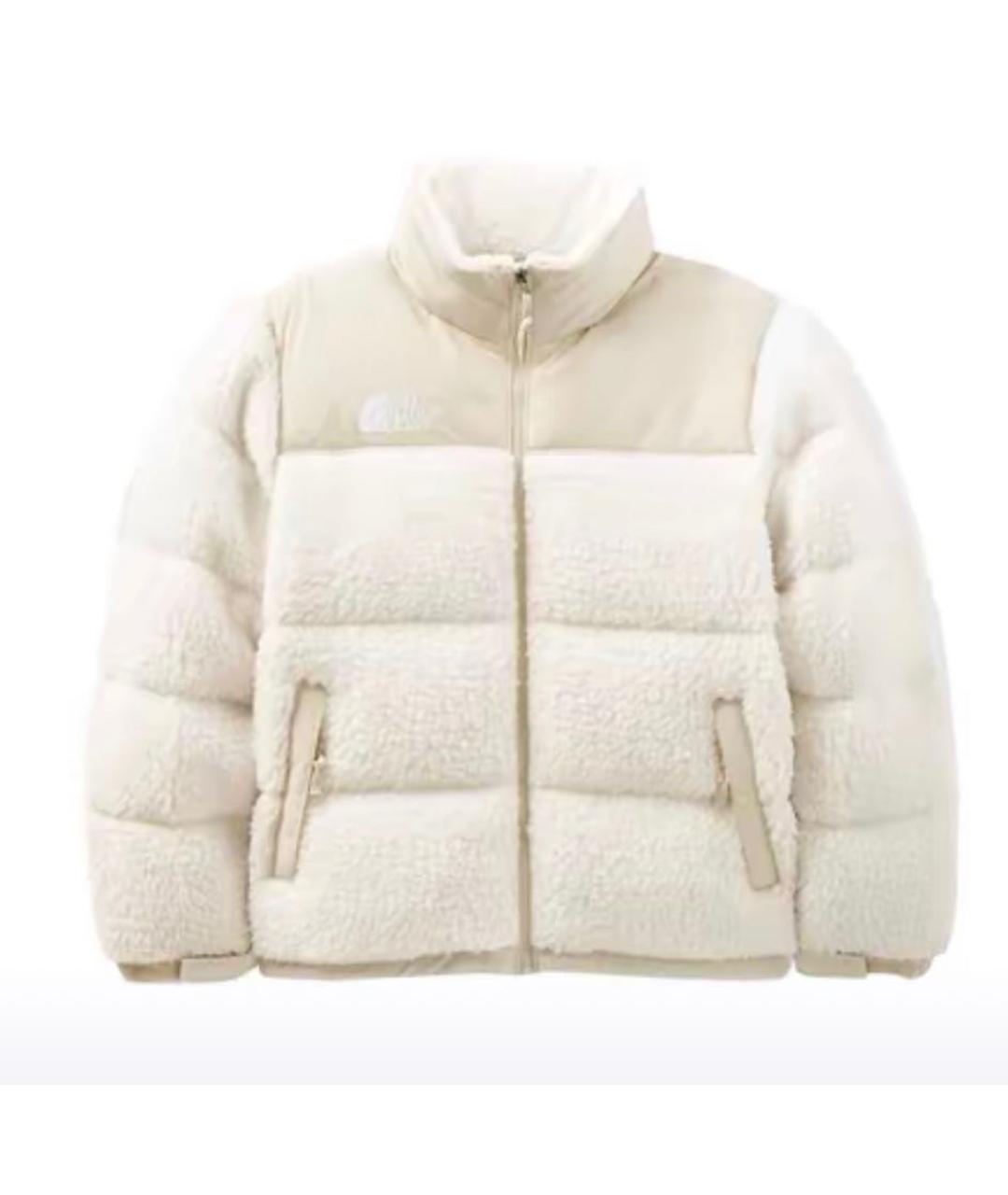 THE NORTH FACE Бежевый хлопковый пуховик, фото 3