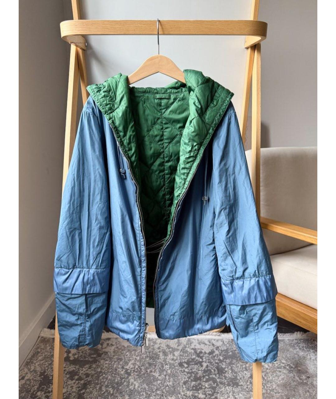 'S MAX MARA Зеленая куртка, фото 5