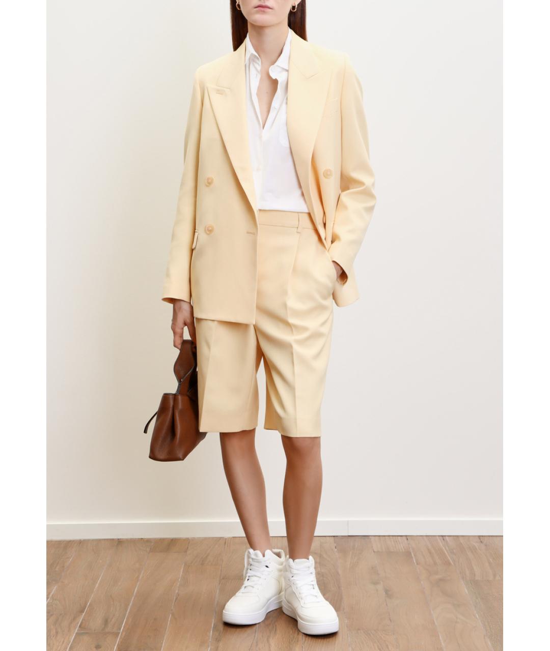 ACNE STUDIOS Желтый жакет/пиджак, фото 3