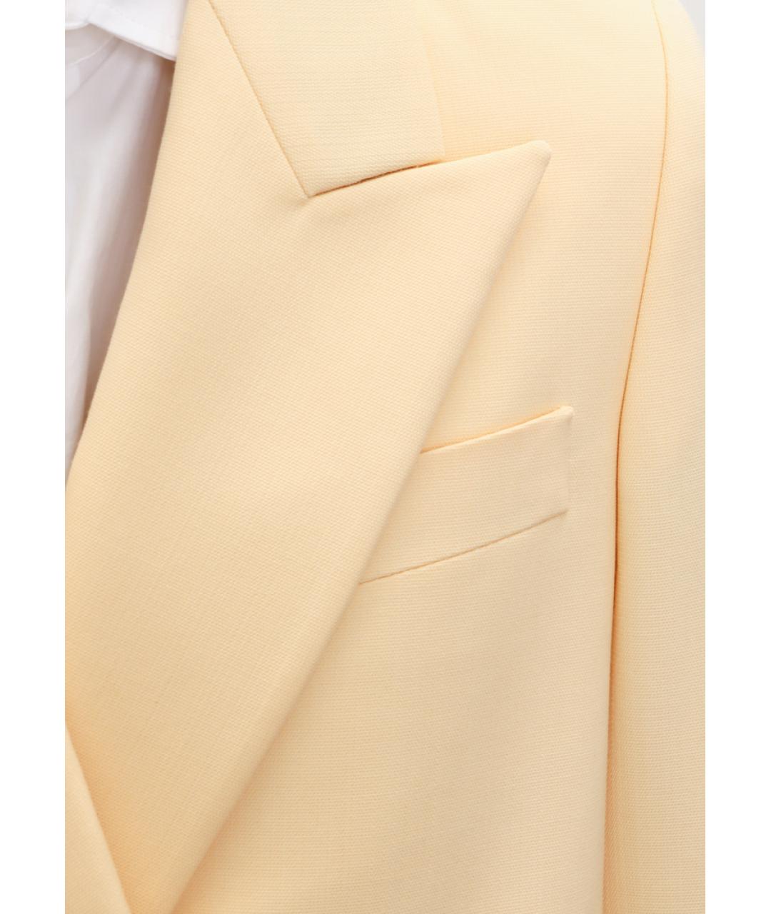 ACNE STUDIOS Желтый жакет/пиджак, фото 4
