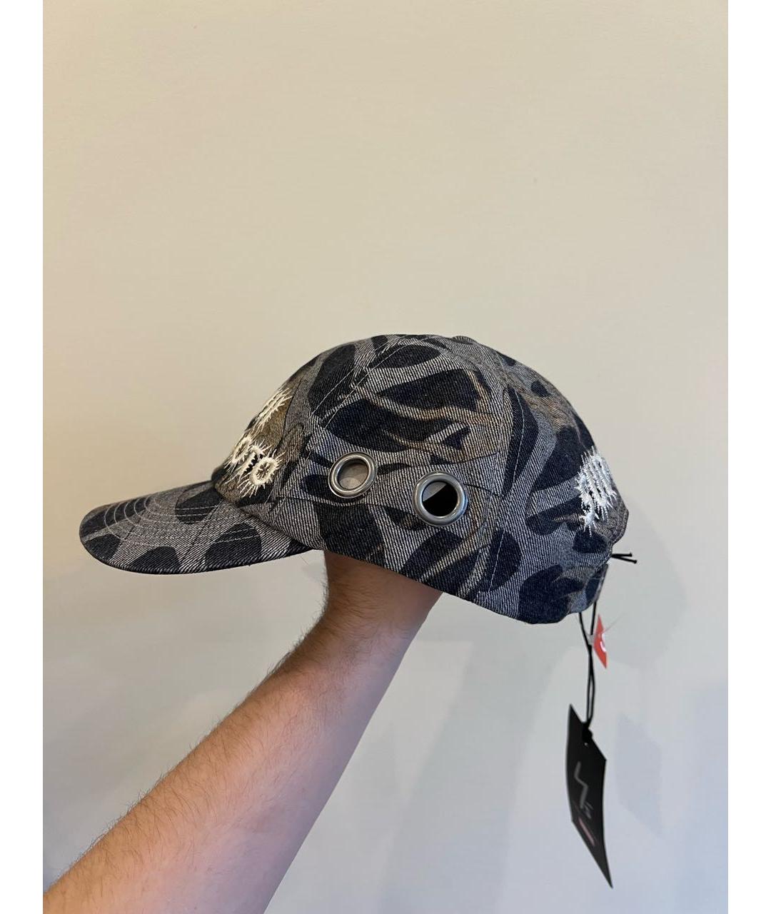 SUPREME Черная хлопковая кепка/бейсболка, фото 3